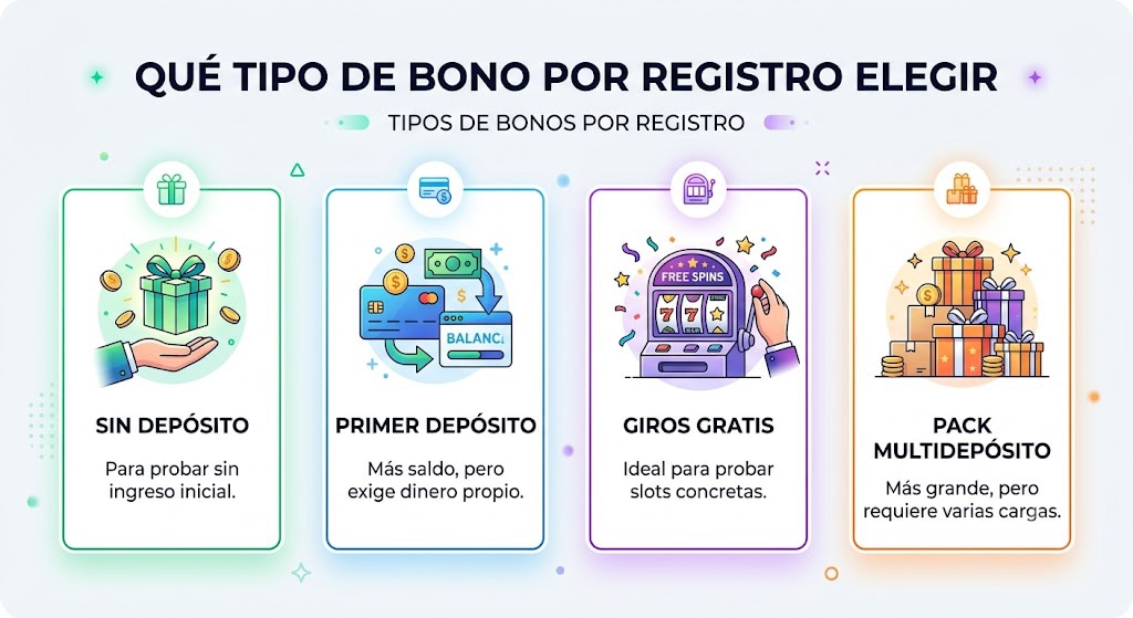 Mejor bono por registro casino España 2026