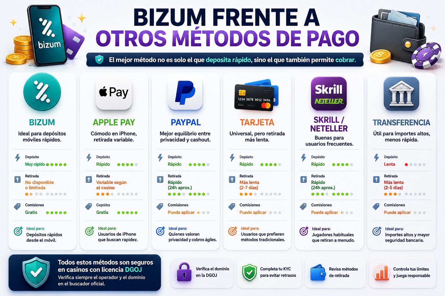 Mejores Casinos con Bizum en España 2026