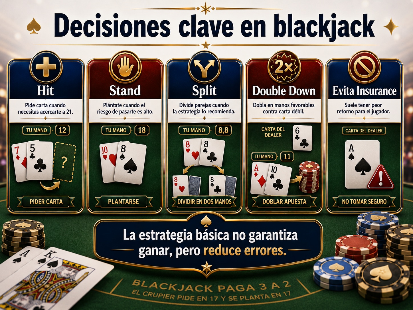 Mejores Casinos con Blackjack Online en España 2026